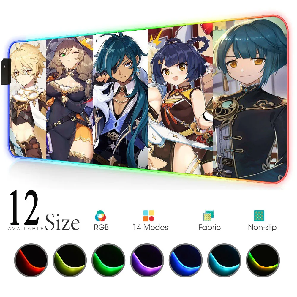 Genshin Impact Gamer Desktop Play Mat Mouse-pad Carpet Mouse Xxl Led Mats Anime Rgb Mat for Computer Table Mouse Pad 900x400mm
Genshin Impact Gamer Desktop Play Mat Mouse-pad Carpet Mouse Xxl Led Mats Anime Rgb Mat for Computer Table Mouse Pad 900x400mm