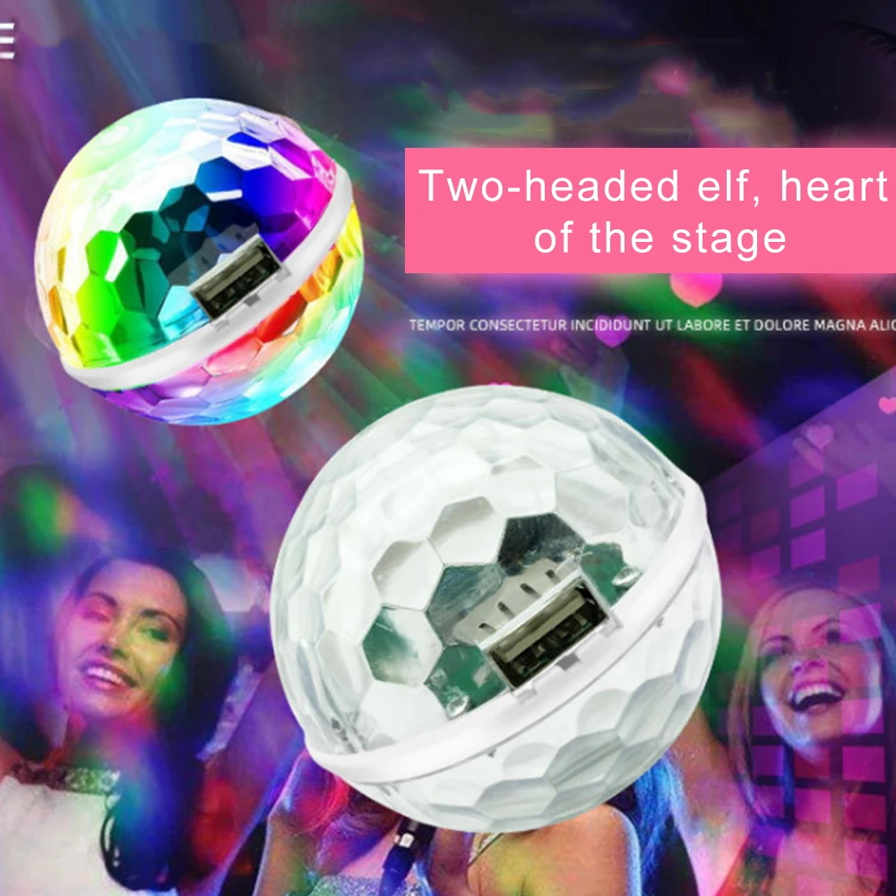 New Mini Magic Ball Ambient Light Car Interior Lights USB RGB Sound Control 360 Degree DJ Disco Stage Effect Lights Car Styling
New Mini Magic Ball Ambient Light Car Interior Lights USB RGB Sound Control 360 Degree DJ Disco Stage Effect Lights Car Styling