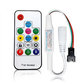 USB RGB LED Pixel Strip Light Controller 14Keys RF Led Controller For WS2811 WS2812B SK6812 1903 Led Lighting DC5-24V
USB RGB LED Pixel Strip Light Controller 14Keys RF Led Controller For WS2811 WS2812B SK6812 1903 Led Lighting DC5-24V