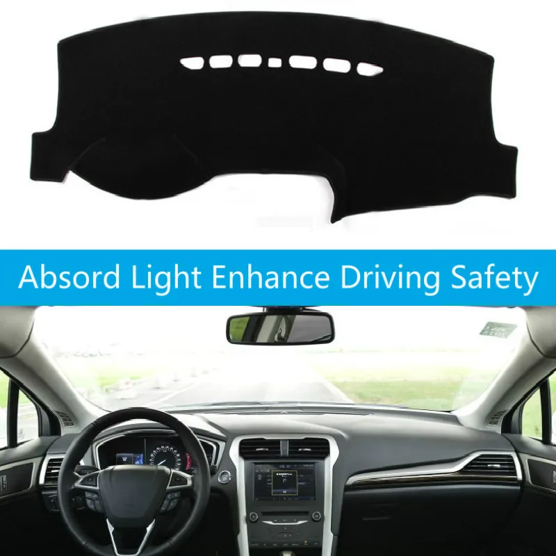 For Ford Mondeo Fusion 2013-2018 2019 Anti-UV Dashboard Cover Mat Pad Dash Sun Shade Car Styling Instrument Carpet Accessories
For Ford Mondeo Fusion 2013-2018 2019 Anti-UV Dashboard Cover Mat Pad Dash Sun Shade Car Styling Instrument Carpet Accessories