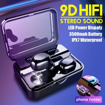 S590 TWS Bluetooth 5.0 Wireless Headphones 9D Stereo Earbuds Touch Control 3500mah Led Digital Display Portable Sport Earphones
S590 TWS Bluetooth 5.0 Wireless Headphones 9D Stereo Earbuds Touch Control 3500mah Led Digital Display Portable Sport Earphones