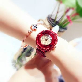 Women Watches Luxury Creative Quartz Wristwatches Ladies Simple Magnetic Mesh Wrist Watch Women Waterproof Elegant Female Clock
Women Watches Luxury Creative Quartz Wristwatches Ladies Simple Magnetic Mesh Wrist Watch Women Waterproof Elegant Female Clock