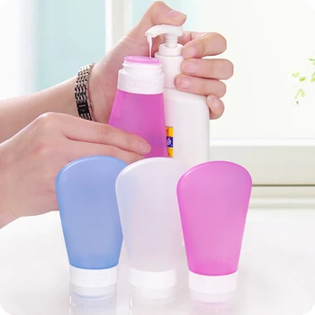 1Pc Portable Silicone Refillable Bottles Traveler Packing Lotion Points Shampoo Container Press Bottles
1Pc Portable Silicone Refillable Bottles Traveler Packing Lotion Points Shampoo Container Press Bottles