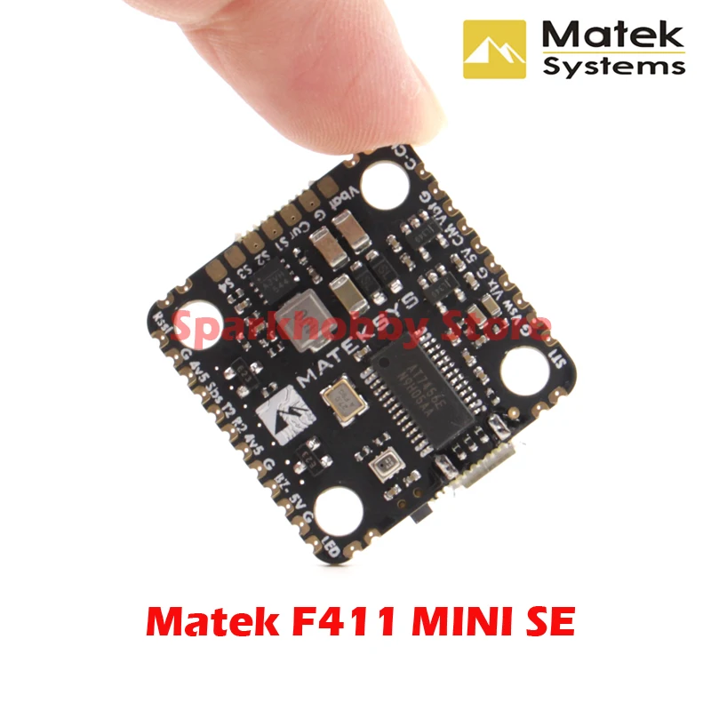 Мини-устройство управления полетом MATEKSYS Matek F411 OSD 5 В/2 а MPU6000 2 ~ 8S VTX Powre 30 мм/20 мм для
