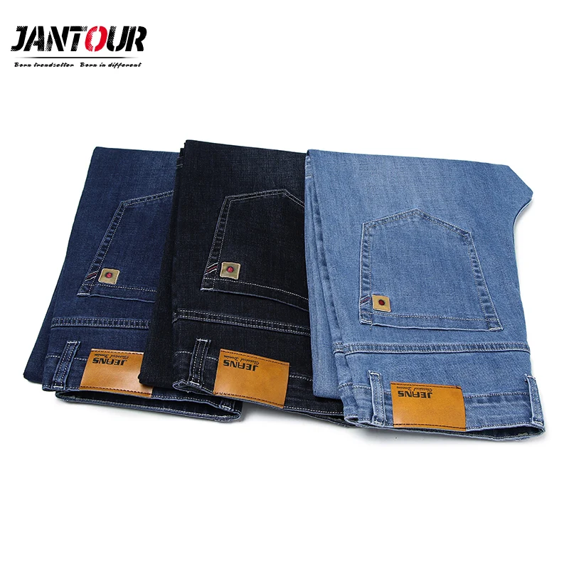 Jeans For Men 2022 Autumn Winter Straight Loose Denim Jeans Business Casual Plus Size Pants Man Trousers Pantalon 28-44 46 
Jeans For Men 2022 Autumn Winter Straight Loose Denim Jeans Business Casual Plus Size Pants Man Trousers Pantalon 28-44 46