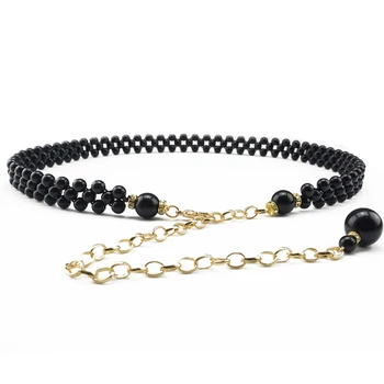 Women Gold Belt Waist Chain Dress Decoration Metal Pearl Fashion Elegant All-match Belt Accessories
Women Gold Belt Waist Chain Dress Decoration Metal Pearl Fashion Elegant All-match Belt Accessories