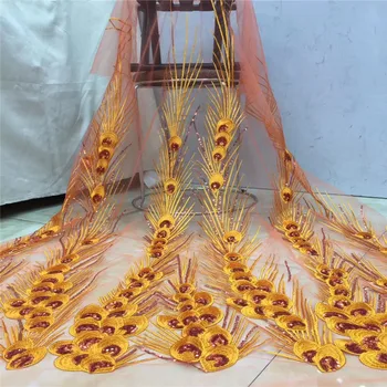 2020 African sequins pink Tulle Lace Fabric orange African French Lace Fabric High Quality Nigerian Embroidery Tulle French Lace
2020 African sequins pink Tulle Lace Fabric orange African French Lace Fabric High Quality Nigerian Embroidery Tulle French Lace