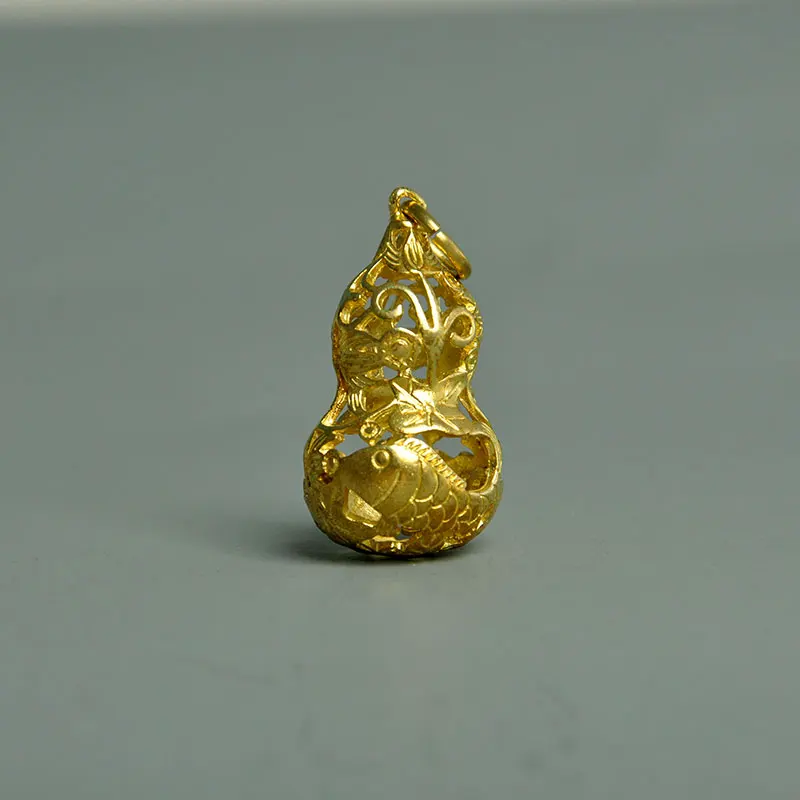 Chinese Feng Shui Brass Hollow Retro Copper Gourd wu lou Keychain Carving fish lucky Home Decorations Accessories
Chinese Feng Shui Brass Hollow Retro Copper Gourd wu lou Keychain Carving fish lucky Home Decorations Accessories