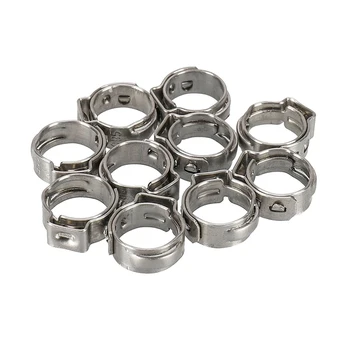 100pcs Ear Hose Clamps Stainless Steel Zinc Plated Hose Clamps Assortment Fuel Clamp Worm Drive Fuel Water Hose Pipe Clamp
100pcs Ear Hose Clamps Stainless Steel Zinc Plated Hose Clamps Assortment Fuel Clamp Worm Drive Fuel Water Hose Pipe Clamp