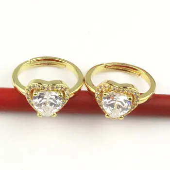 20pcs/lot Fashion colorful adjustable cz ring, heart shape cubic zircon jewelry,new design women’s love rings wholesale
20pcs/lot Fashion colorful adjustable cz ring, heart shape cubic zircon jewelry,new design women’s love rings wholesale