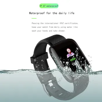 Waterproof Smart Bracelet Step Counter Message Hints Oxygen Sport IP67 Colorful Screen 1.3" Blood Pressure Fitness BT Wristband 
Waterproof Smart Bracelet Step Counter Message Hints Oxygen Sport IP67 Colorful Screen 1.3" Blood Pressure Fitness BT Wristband