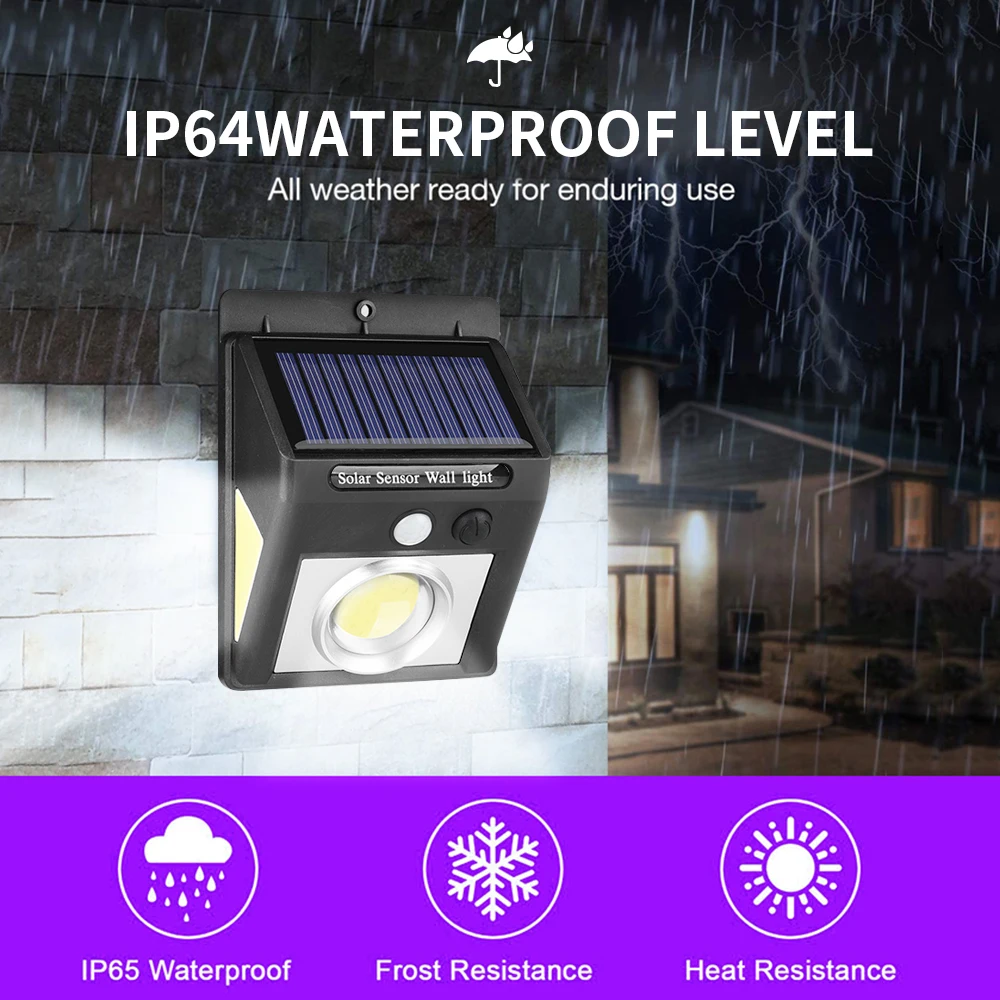 4pcs Solar Light PIR Motion Sensor Solar Lamp Three-Sided 37 LED Outdoor Lighting Energy Saving Garden Lamp Wall Night Light
4pcs Solar Light PIR Motion Sensor Solar Lamp Three-Sided 37 LED Outdoor Lighting Energy Saving Garden Lamp Wall Night Light