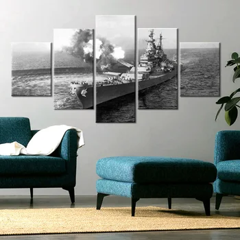 Wall Art Canvas Painting US Missouri Battleship Home Decoration 5 Pcs Picture Hd Prints Modern Poster For Bedroom Modular Framed
Wall Art Canvas Painting US Missouri Battleship Home Decoration 5 Pcs Picture Hd Prints Modern Poster For Bedroom Modular Framed