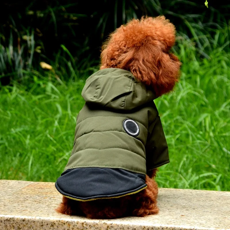 Dog Coat Cold Weather Coat With Hoodies Small Dog Vest Harness Puppy Winter Outfit Warm Garment Jacket
Dog Coat Cold Weather Coat With Hoodies Small Dog Vest Harness Puppy Winter Outfit Warm Garment Jacket