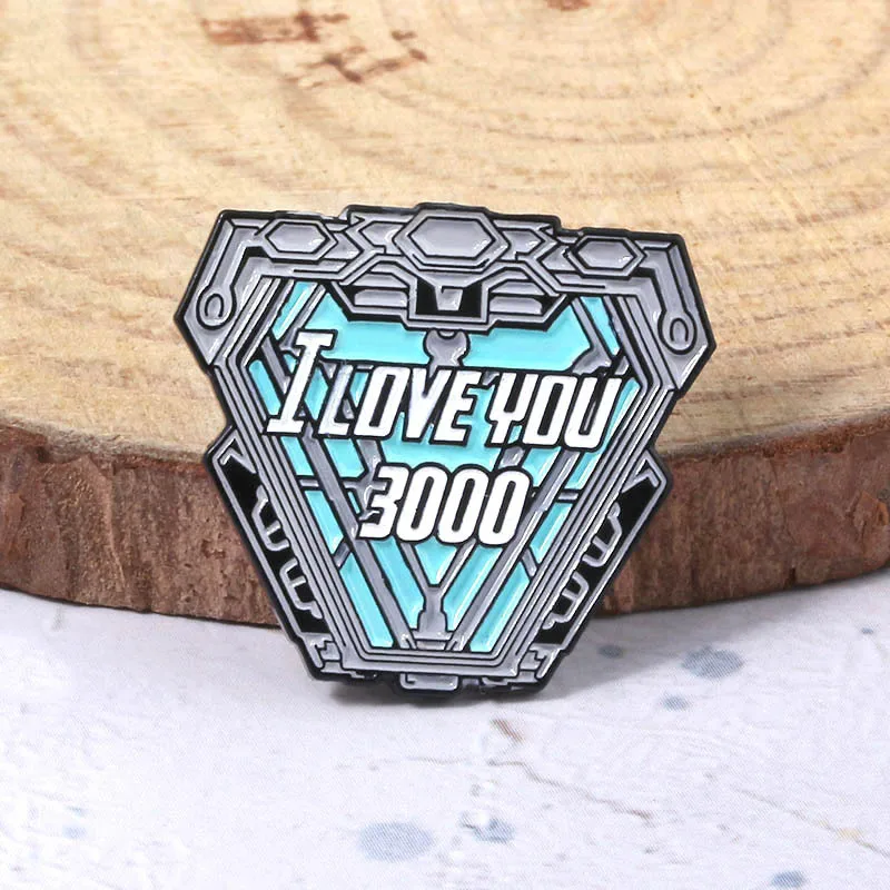 Avengers 4 Iron Man Tony Stark I love you 3000 times Dripping oil brooch Clothes backpack commemorative badge Free postage
Avengers 4 Iron Man Tony Stark I love you 3000 times Dripping oil brooch Clothes backpack commemorative badge Free postage