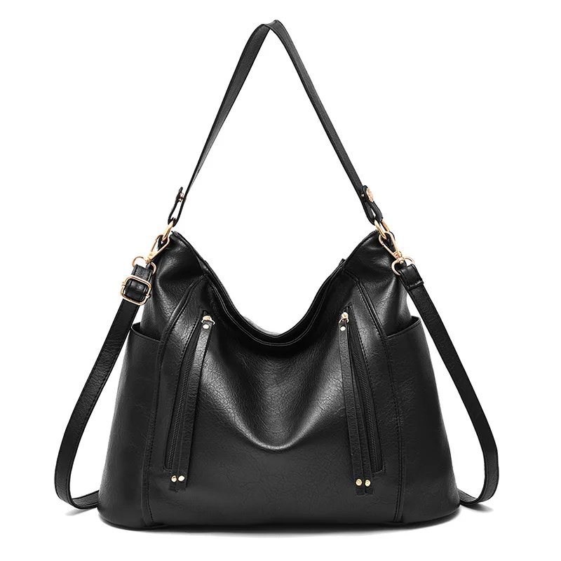 MONNET CAUTHY New Fashion Handbag Soft PU Zipper Tassel Practical Totes Solid Color Black Shoulder Bag
MONNET CAUTHY New Fashion Handbag Soft PU Zipper Tassel Practical Totes Solid Color Black Shoulder Bag