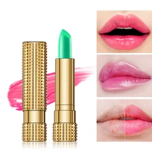 Natural Aloe Vera Green Lipstick Temperature Change Color Lip Stick Long Lasting Moisturizing Not Easy To Fade
Natural Aloe Vera Green Lipstick Temperature Change Color Lip Stick Long Lasting Moisturizing Not Easy To Fade