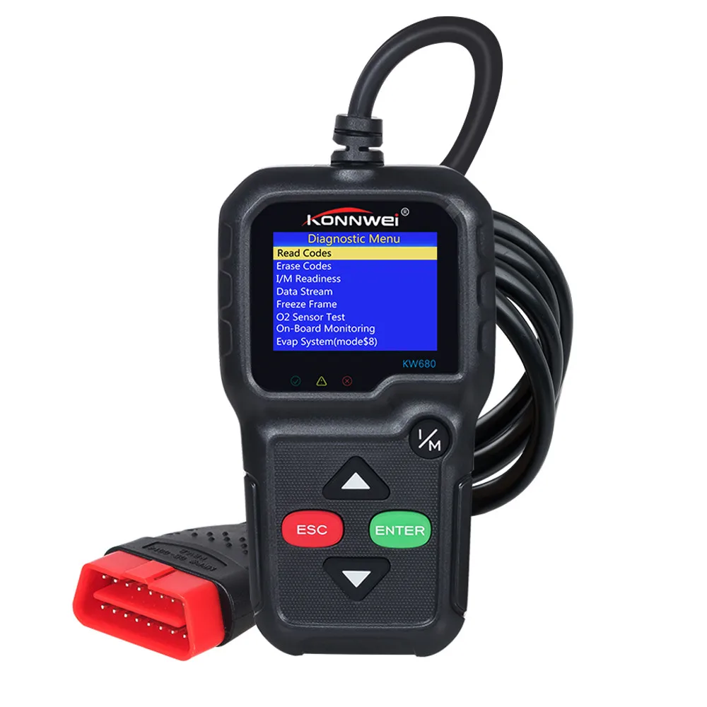 Car OBD2 Auto Scanner KW680 Support Multi-language Full OBD 2 Function Automotive Scan Tool Auto Diagnostic Scanner
Car OBD2 Auto Scanner KW680 Support Multi-language Full OBD 2 Function Automotive Scan Tool Auto Diagnostic Scanner