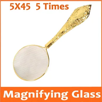 5 Times Golden Handle Child Educational Metal Insects Viewer Toys Magnifying Glass Pocket Magnifier Gift Loupe Reading Glass
5 Times Golden Handle Child Educational Metal Insects Viewer Toys Magnifying Glass Pocket Magnifier Gift Loupe Reading Glass