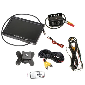 DC 12-24V Car Auto Rear View Camera 7 Inch TFT LCD Display Night Vision Part Kit
DC 12-24V Car Auto Rear View Camera 7 Inch TFT LCD Display Night Vision Part Kit