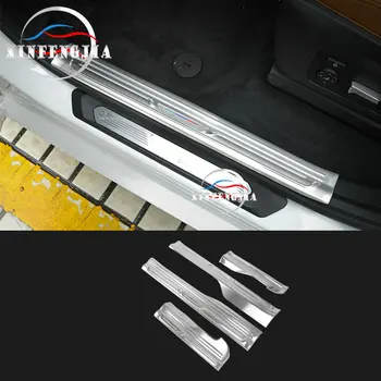 For BMW X3 X4 G01 G02 18-19 4* Stainless Inner Outer Door Scuff Plate Kick Panel Trim Cover
For BMW X3 X4 G01 G02 18-19 4* Stainless Inner Outer Door Scuff Plate Kick Panel Trim Cover