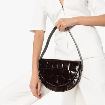 luxury Classical handbags women bags designer genuine leather Alligator print one-shoulder handbag small round retro bag 
luxury Classical handbags women bags designer genuine leather Alligator print one-shoulder handbag small round retro bag