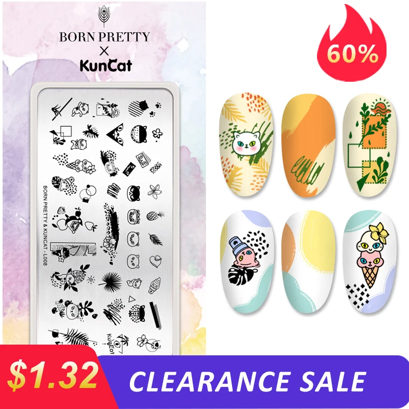 BORN PRETTY&KunCat Signed Jointly Nail Stamping Plates Flower Animal Pattern Nail Art Stamping Template Stencil Tools Manicuring
BORN PRETTY&KunCat Signed Jointly Nail Stamping Plates Flower Animal Pattern Nail Art Stamping Template Stencil Tools Manicuring