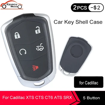 KEYECU 10 Pcs/lot Smart Proximity Remote Key Shell Case Fob 5 Button for Cadillac XTS CTS CT6 ATS SRX Escalade ESV NBG009768T
KEYECU 10 Pcs/lot Smart Proximity Remote Key Shell Case Fob 5 Button for Cadillac XTS CTS CT6 ATS SRX Escalade ESV NBG009768T