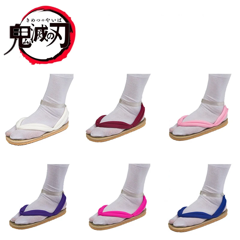 Japanese Anime Demon Slayer Kimetsu No Yaiba Cosplay Shoes Tanjirou Sandals Kamado Nezuko Geta Clogs Agatsuma Zenitsu Flip Flops
Japanese Anime Demon Slayer Kimetsu No Yaiba Cosplay Shoes Tanjirou Sandals Kamado Nezuko Geta Clogs Agatsuma Zenitsu Flip Flops