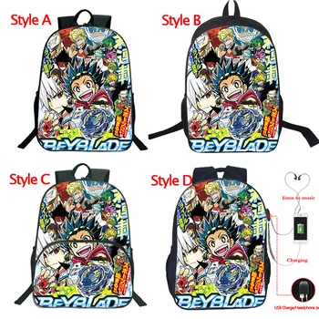 High Quality Beyblade 4 Style Backpack USB Charge Backpack Waterproof Bags Fashion Back to School Backpack Bags 
High Quality Beyblade 4 Style Backpack USB Charge Backpack Waterproof Bags Fashion Back to School Backpack Bags