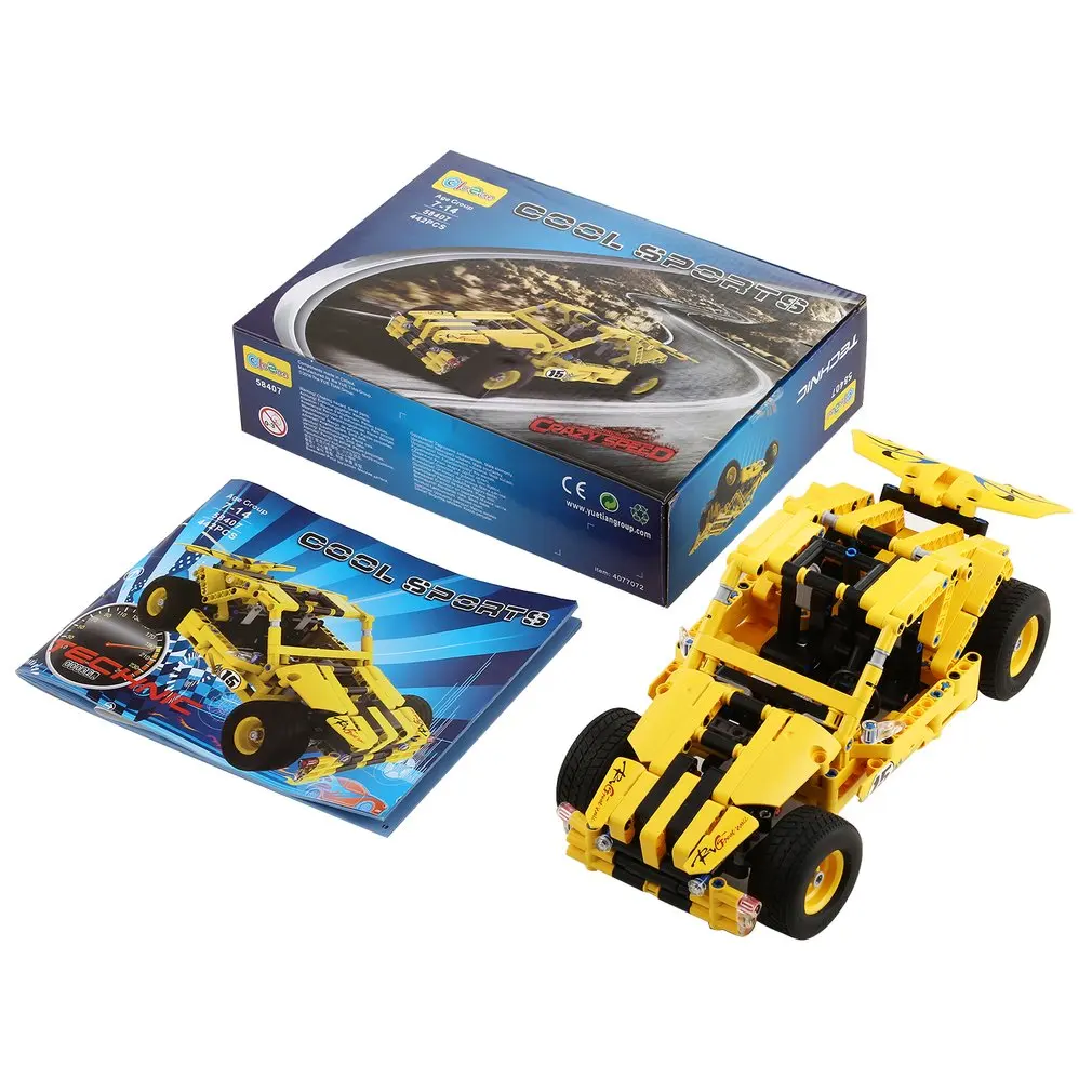 BIOZEA 442PCS Pull Back Cool Sports Car Shaped Building Blocks Toys Children Gifts For Early Education Brain Development
BIOZEA 442PCS Pull Back Cool Sports Car Shaped Building Blocks Toys Children Gifts For Early Education Brain Development