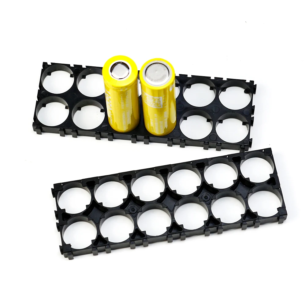 1pcs 18650-2x6 Splicing Lithium Battery Support, Cell Tray Support, Universal and Optional Assembly of Support V0 Fireproof Mate
1pcs 18650-2x6 Splicing Lithium Battery Support, Cell Tray Support, Universal and Optional Assembly of Support V0 Fireproof Mate