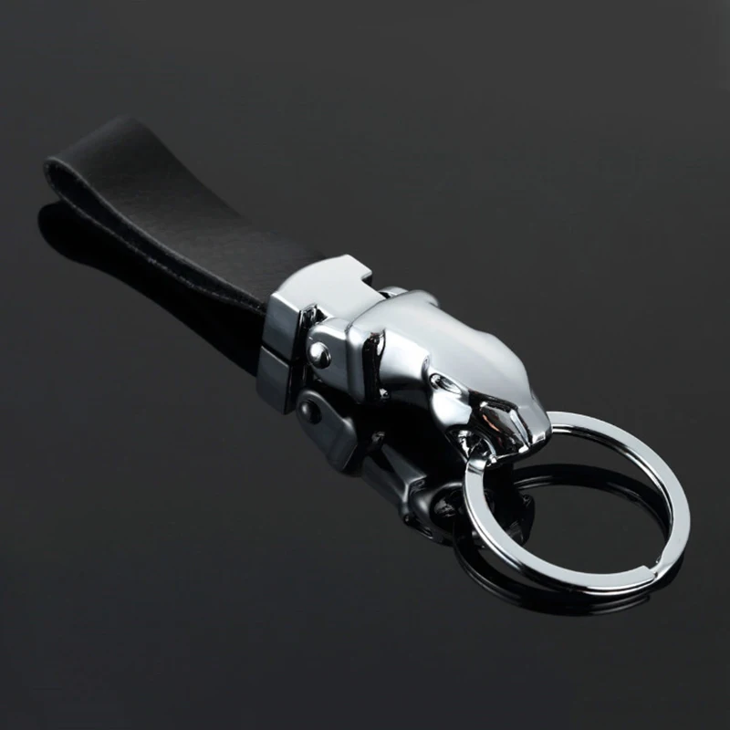 Car Keychain PU+Metal Key Ring Leopard Head Model Key Holder Gift Car-styling Multi-function Auto Key Chain Car Keyring Pendant
Car Keychain PU+Metal Key Ring Leopard Head Model Key Holder Gift Car-styling Multi-function Auto Key Chain Car Keyring Pendant