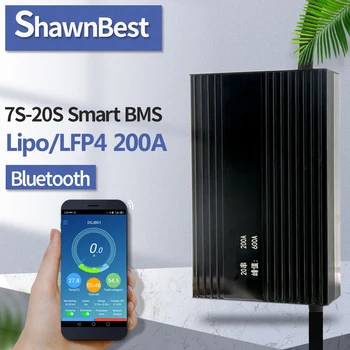 Smart bms 200a li-ion bluetooth module 7s 8s 9s 10s 11s 12s 13s 14s 15s 16s 17s 18s 19s 20s LiFePo4 li-ion battery pack pcm
Smart bms 200a li-ion bluetooth module 7s 8s 9s 10s 11s 12s 13s 14s 15s 16s 17s 18s 19s 20s LiFePo4 li-ion battery pack pcm