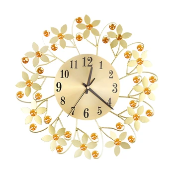 3D Wall Clock,Round Leaf Petals Metal Wall Clock, Dial With Arabic Numerals, Decorative Clock For Living Room, Bedroom, Office S
3D Wall Clock,Round Leaf Petals Metal Wall Clock, Dial With Arabic Numerals, Decorative Clock For Living Room, Bedroom, Office S