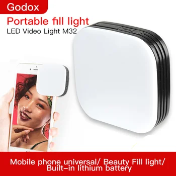Godox LEDM150 LEDM32 MobilePhone LED Video Light with built-in Rechargeable Battery Adjustable Brightness for Photography
Godox LEDM150 LEDM32 MobilePhone LED Video Light with built-in Rechargeable Battery Adjustable Brightness for Photography
