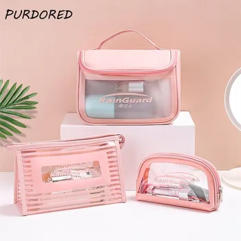 PURDORED 1 Pc Clear Women Cosmetic Bag Waterproof PVC Makeup Bag Female Beauty Case Travel Portable Toiletry Makeup Case Bag
PURDORED 1 Pc Clear Women Cosmetic Bag Waterproof PVC Makeup Bag Female Beauty Case Travel Portable Toiletry Makeup Case Bag