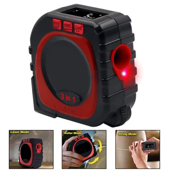 3 in 1 Measuring Tape with Roll Cord Mode High Accuracy Laser Digital Tape High Impact Professional Measuring Tool Multifunction
3 in 1 Measuring Tape with Roll Cord Mode High Accuracy Laser Digital Tape High Impact Professional Measuring Tool Multifunction