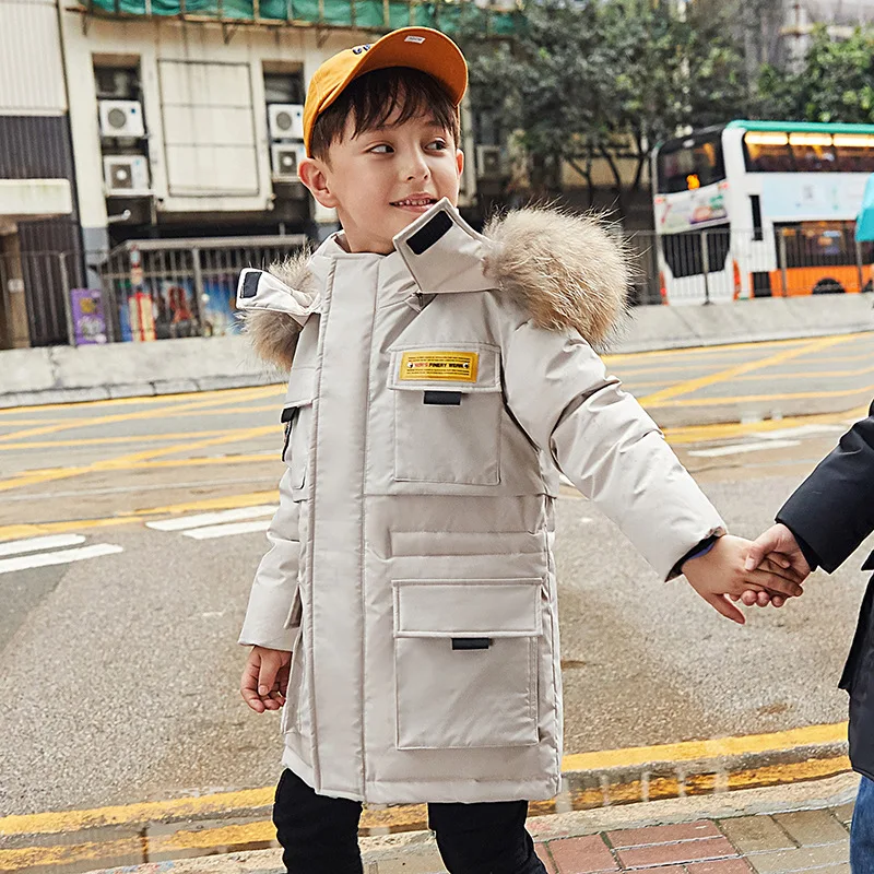 OLEKID 2019 Russia Winter Children Down Jacket For Boys Thick Warm Real Fur Boys Winter Coat 6-15 Years Teenager Outerwear Parka
OLEKID 2019 Russia Winter Children Down Jacket For Boys Thick Warm Real Fur Boys Winter Coat 6-15 Years Teenager Outerwear Parka