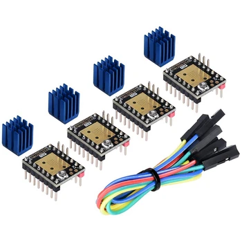 BIGTREETECH 3D Printer Part Stepstick Mute Tmc2208 V3.0 Stepper Motor Driver with Heatsink Printer Control Board
BIGTREETECH 3D Printer Part Stepstick Mute Tmc2208 V3.0 Stepper Motor Driver with Heatsink Printer Control Board