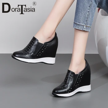 DORATASIA New Ladies Spring Breathable Pumps 2020 Genuine Leather Hig Heel Pumps Women Elegant Height Increasing Shoes Woman
DORATASIA New Ladies Spring Breathable Pumps 2020 Genuine Leather Hig Heel Pumps Women Elegant Height Increasing Shoes Woman