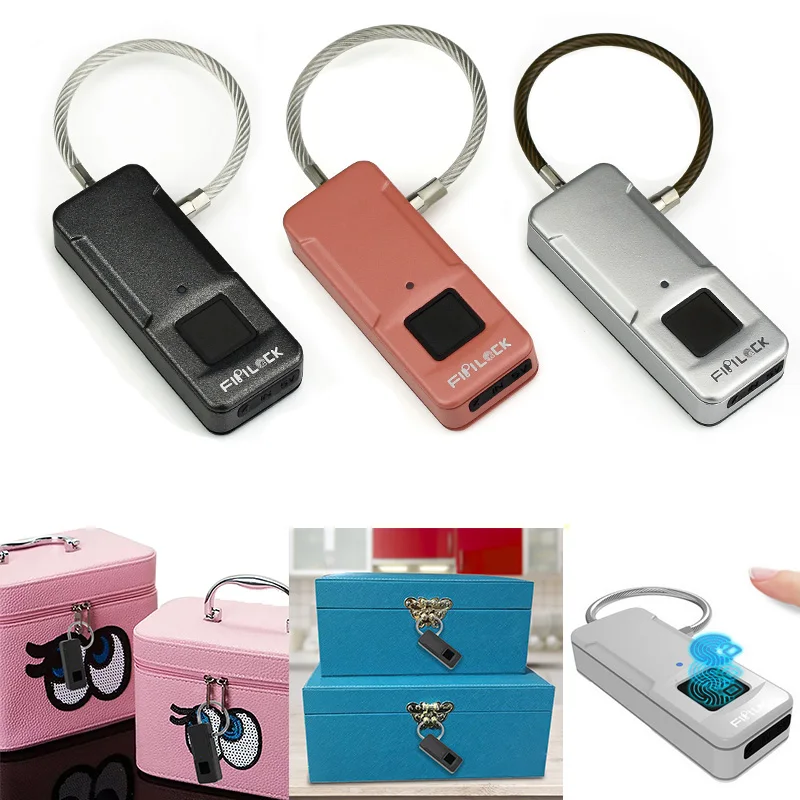 Smart Bag Lock Mini Portable Fingerprint Lock Smart Intelligent Outdoor Bag Anti Theft Lock Protection Excellent Recognition
Smart Bag Lock Mini Portable Fingerprint Lock Smart Intelligent Outdoor Bag Anti Theft Lock Protection Excellent Recognition