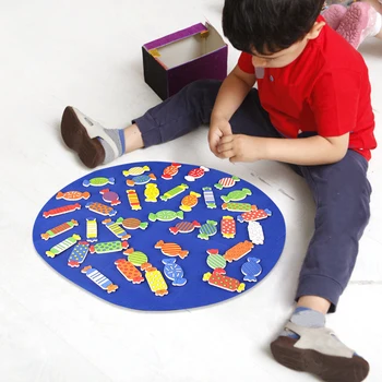 Kindergarten Interactive Board Games Toys Baby Kid Early Education Candy Shaped Match Cognitive Matching Brainpower Puzzle Toys
Kindergarten Interactive Board Games Toys Baby Kid Early Education Candy Shaped Match Cognitive Matching Brainpower Puzzle Toys