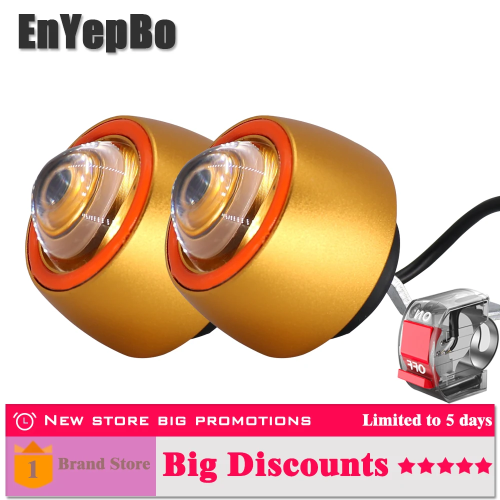 EnYepBo 2PCS/set Mini strobe Led angel eye Scooter light DRL auxiliary bright LED bicycle lamp car work Head bulb
EnYepBo 2PCS/set Mini strobe Led angel eye Scooter light DRL auxiliary bright LED bicycle lamp car work Head bulb