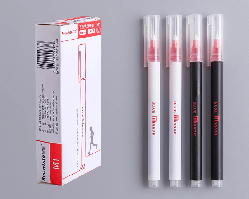 Simplicity Black Red Color Large Gel Pen Set 0.5mm Quick-drying Straight Pen Highlighter for School Stationery Ballpoint Pen
Simplicity Black Red Color Large Gel Pen Set 0.5mm Quick-drying Straight Pen Highlighter for School Stationery Ballpoint Pen