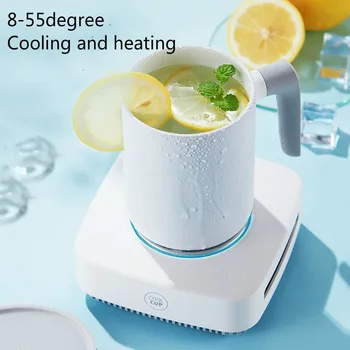 12V 36w 450ml Smart Refrigeration Ceramic non-stick layer Cup Heating insulation ABS Aluminum alloy Cooling base 3modes
12V 36w 450ml Smart Refrigeration Ceramic non-stick layer Cup Heating insulation ABS Aluminum alloy Cooling base 3modes