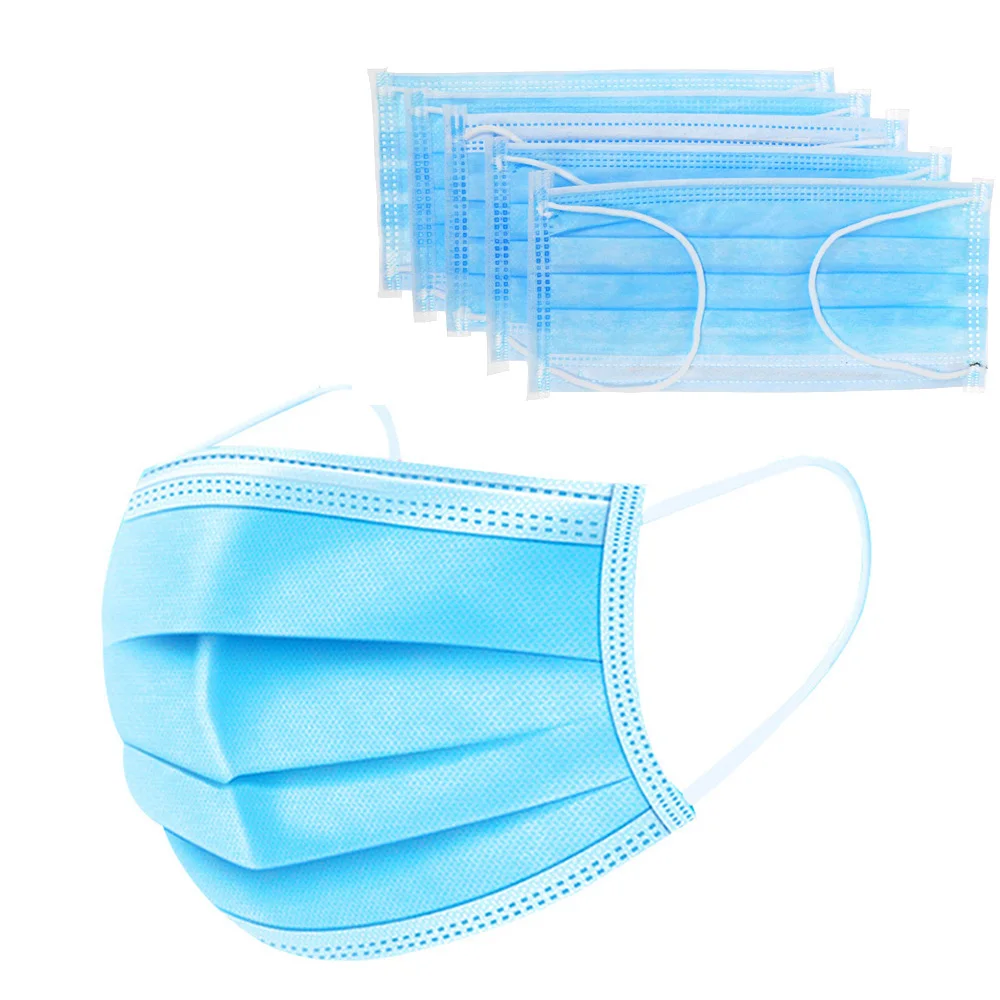 5/10/50/100pcs Protection Unisex masque Disposable Non-Woven Masks Three-layer Filter Anti-dust Mouth Nose mouth face Masks
5/10/50/100pcs Protection Unisex masque Disposable Non-Woven Masks Three-layer Filter Anti-dust Mouth Nose mouth face Masks