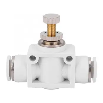 2 Pcs White Air Speed Control Valve Quick Coupling Throttle Connector for Pneumatic Tool Throttle Valve
2 Pcs White Air Speed Control Valve Quick Coupling Throttle Connector for Pneumatic Tool Throttle Valve