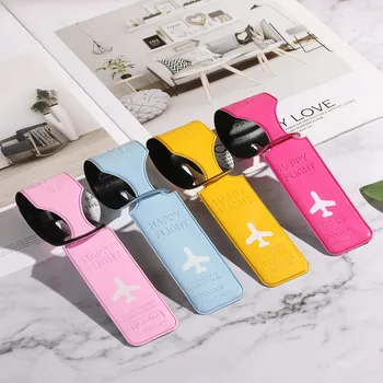 Portable PVC Travel Luggage Tag Practical Suitcase Name ID Address Holder Baggage Boarding Tags Label Cover Travel Accessories
Portable PVC Travel Luggage Tag Practical Suitcase Name ID Address Holder Baggage Boarding Tags Label Cover Travel Accessories