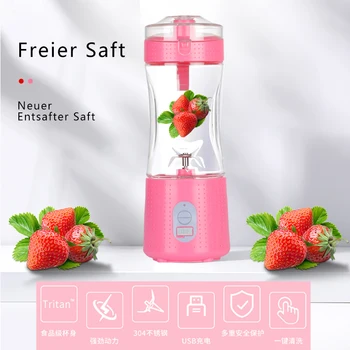 Mini Portable Electric Fruit Juicer USB Rechargeable Smoothie Maker Blender Machine Sports Bottle Juicing Cup Dropshipping
Mini Portable Electric Fruit Juicer USB Rechargeable Smoothie Maker Blender Machine Sports Bottle Juicing Cup Dropshipping